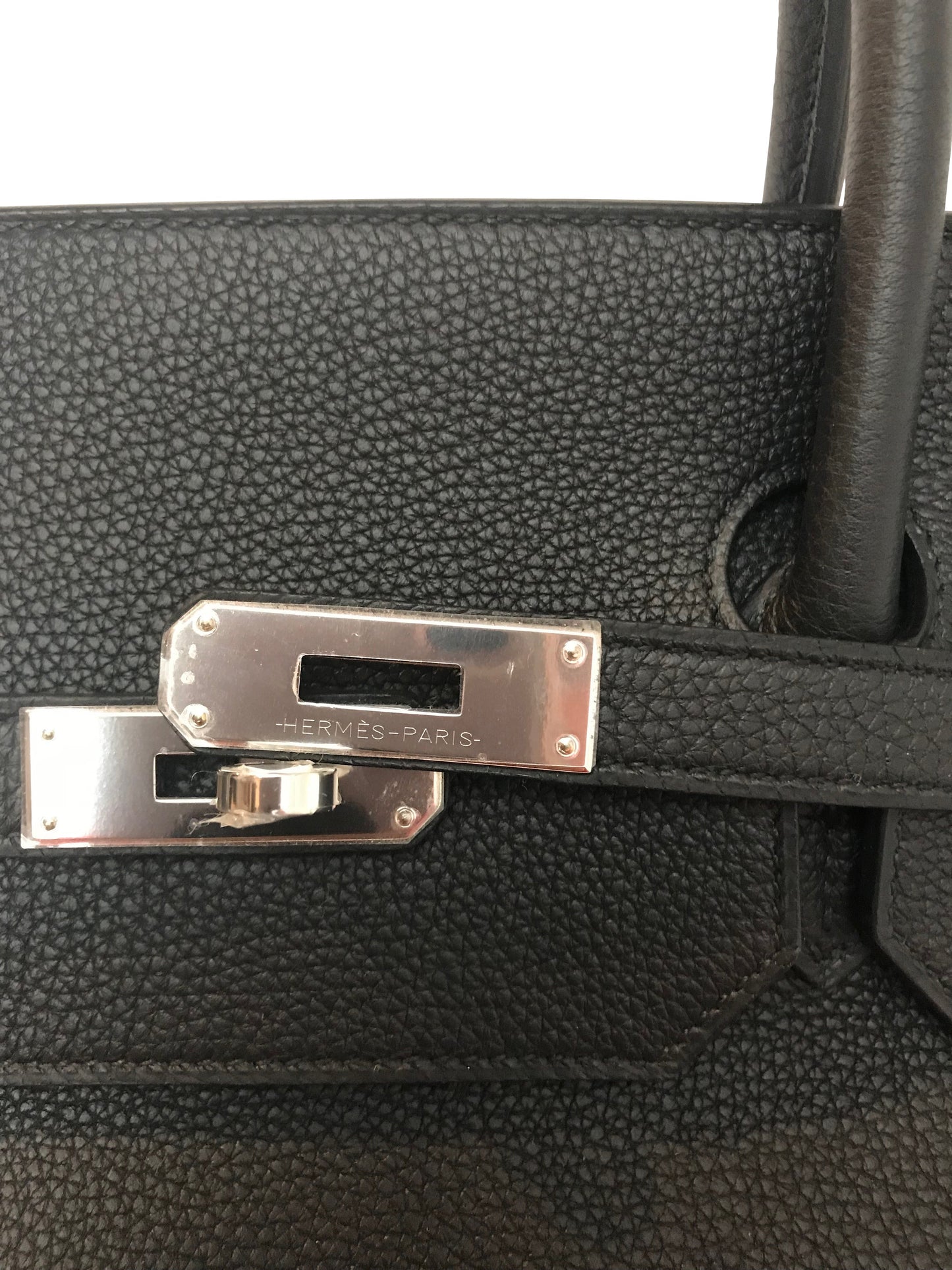 Hermès Birkin 40 Black Bag PHW