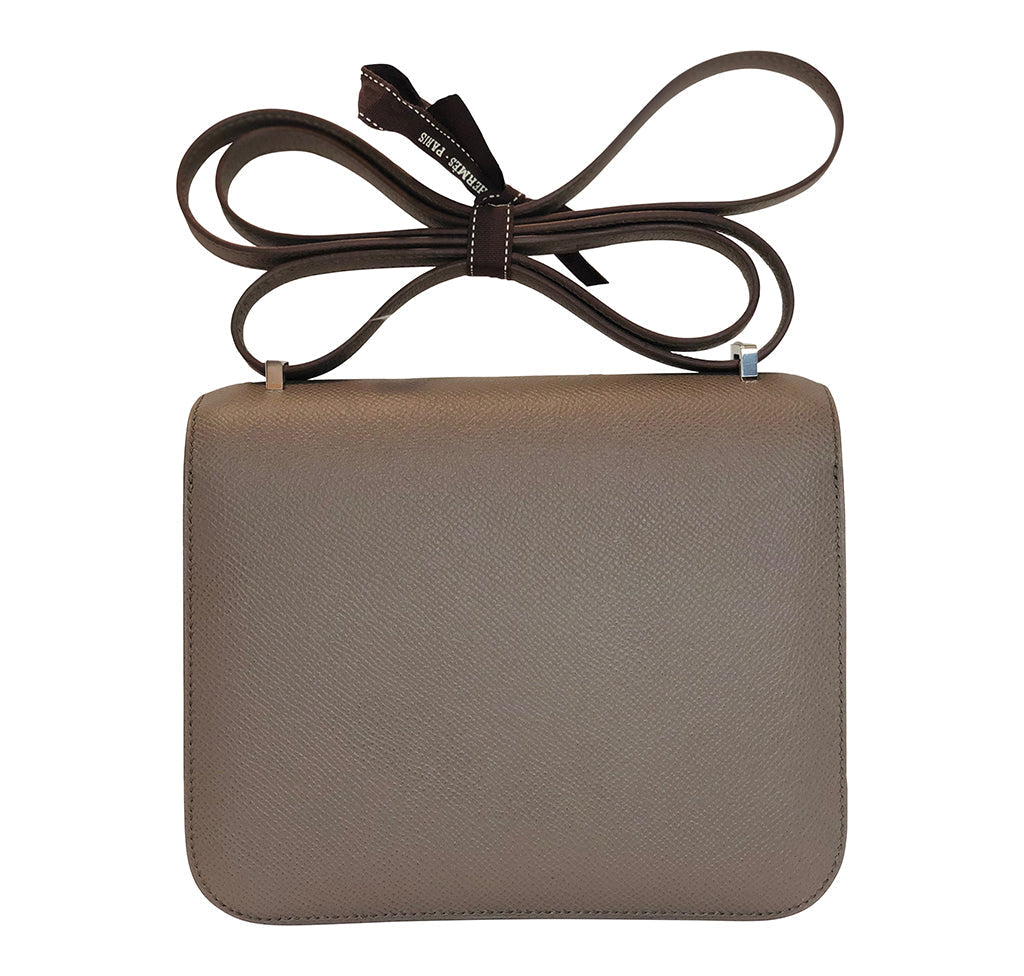 Hermès Constance Mini Gris Etain Epsom PHW