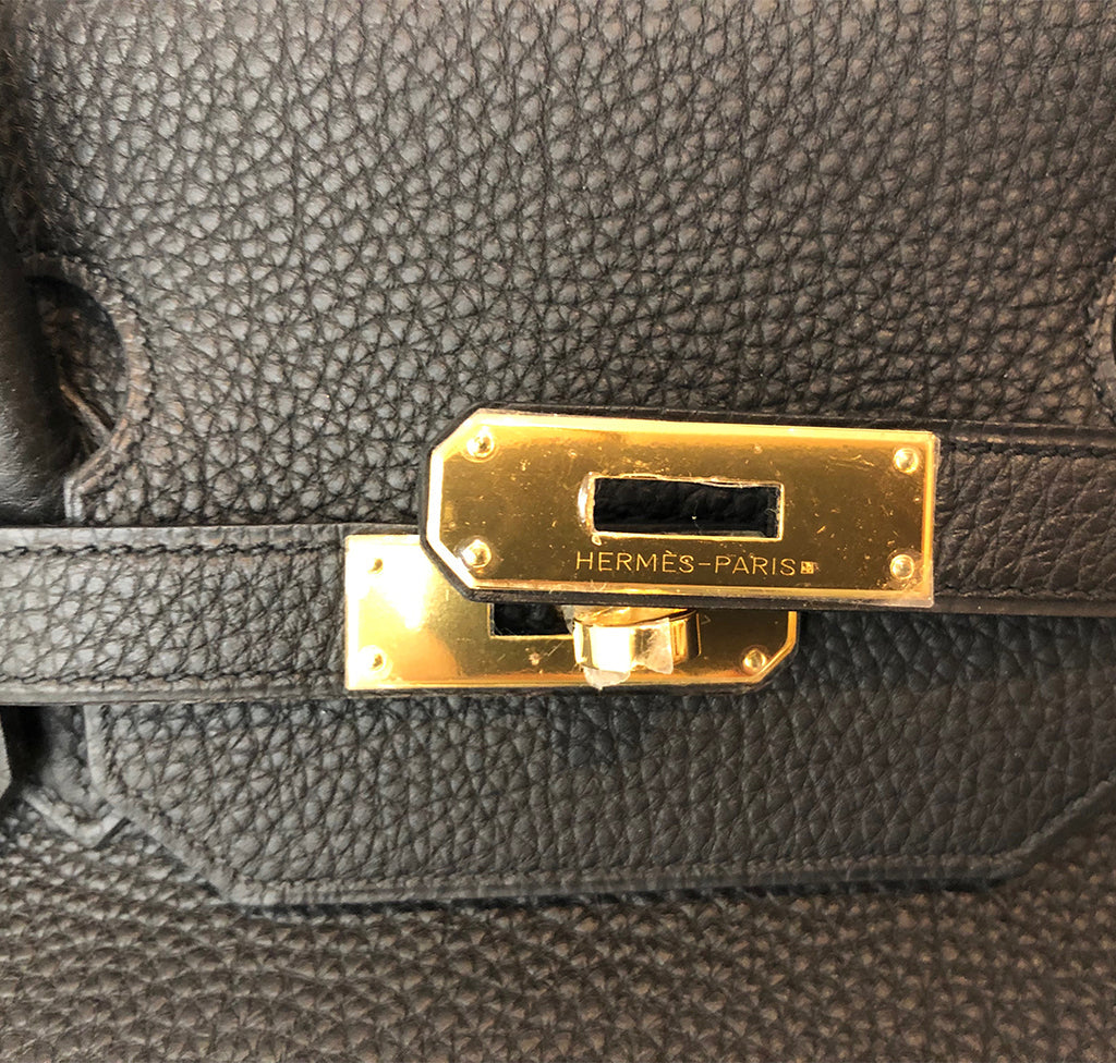 Hermès Birkin 40 Noir Togo GHW Bag