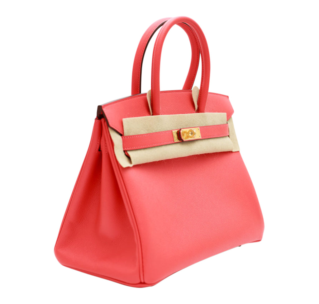 Hermès Birkin 30 Epsom Rose Jaipur GHW