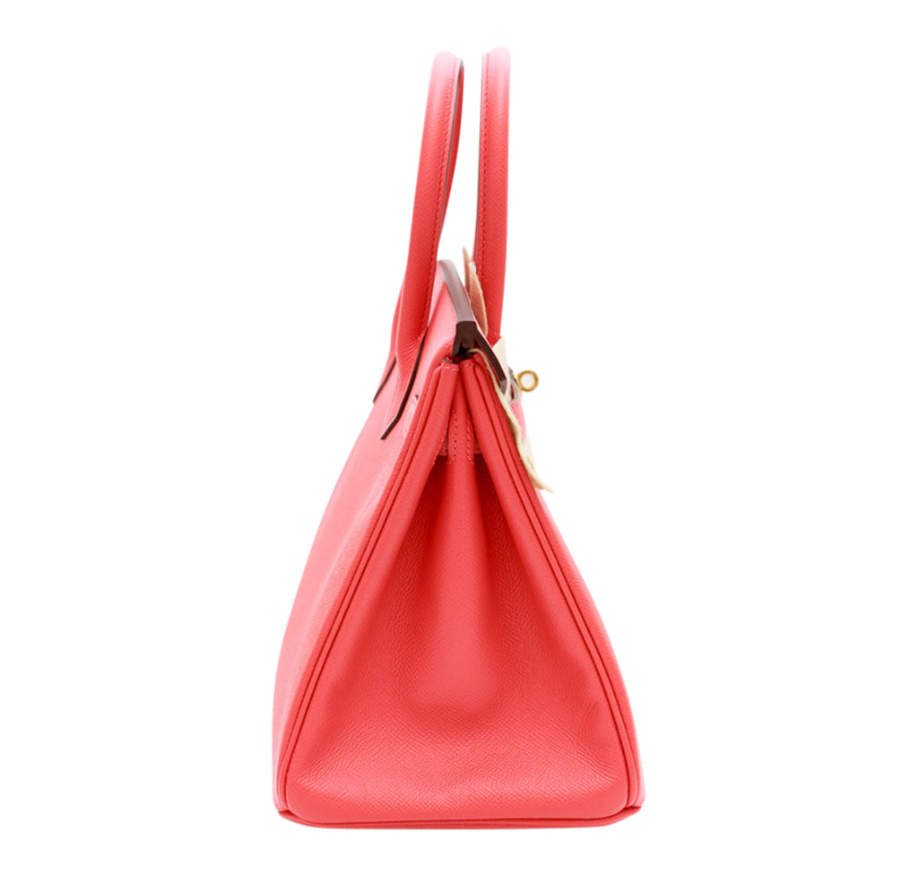 Hermès Birkin 30 Epsom Rose Jaipur GHW