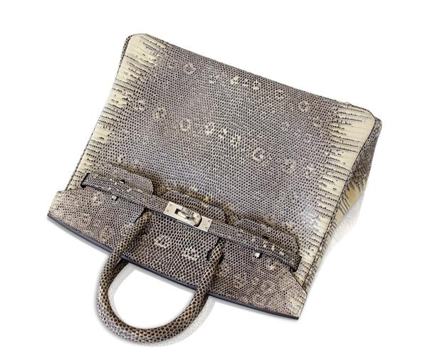 Hermès Birkin 25 Bag Ombre Lizard PHW