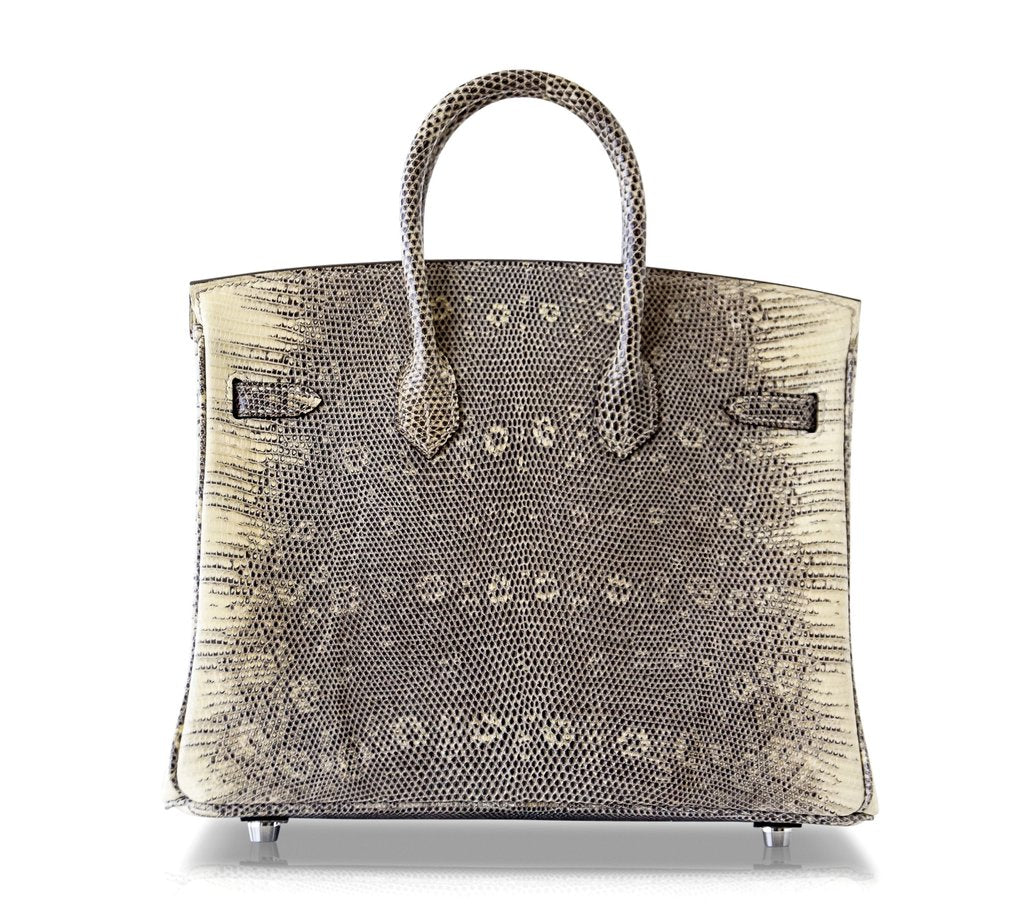Hermès Birkin 25 Bag Ombre Lizard PHW