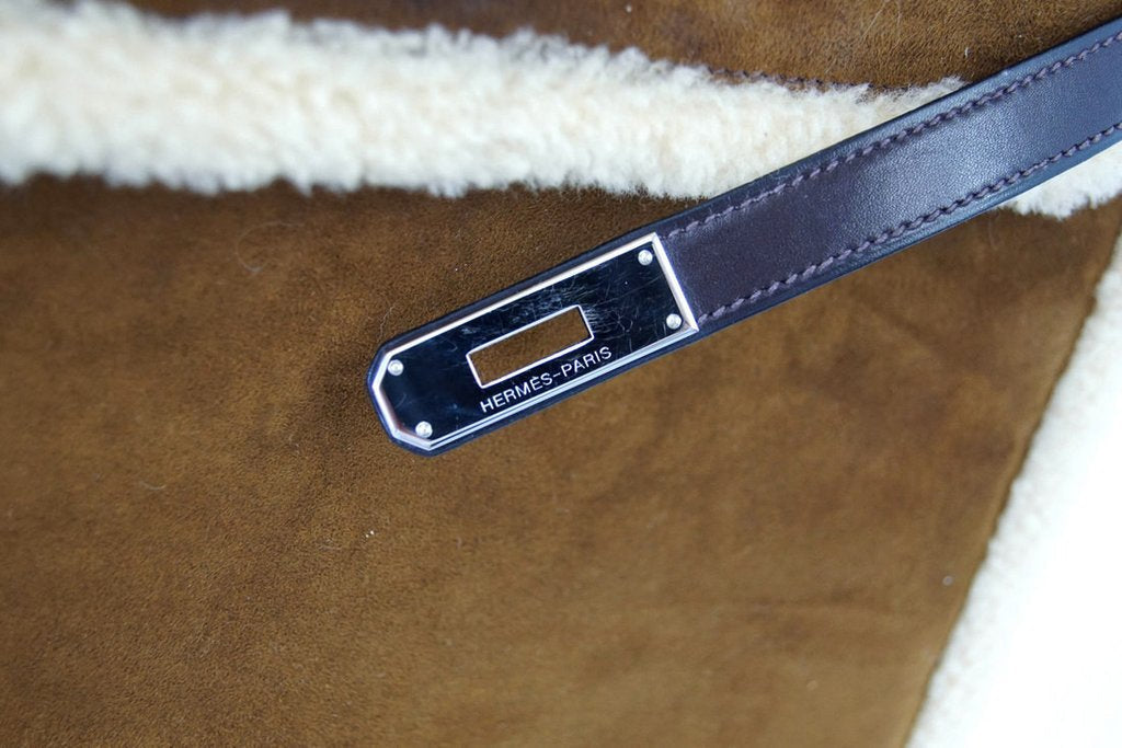 Hermès Kelly 35 Limited Edition Teddy Shearling Bag