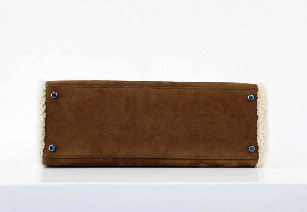 Hermès Kelly 35 Limited Edition Teddy Shearling Bag