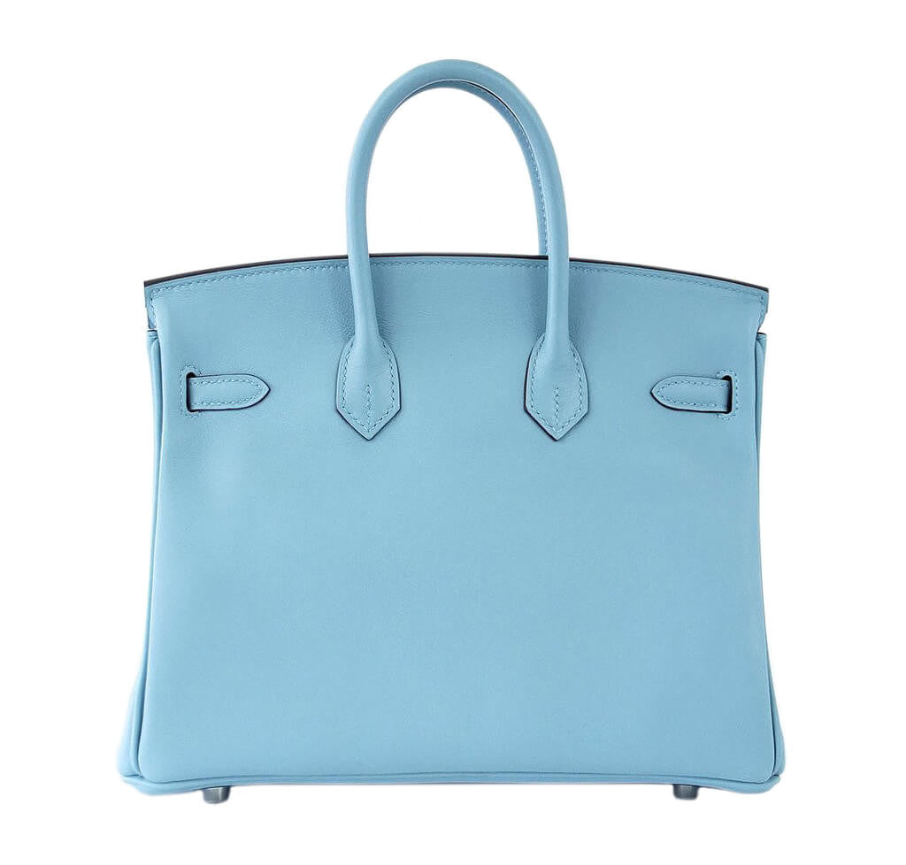 Hermès Birkin 25 Bag Bleu Saint Cyr
