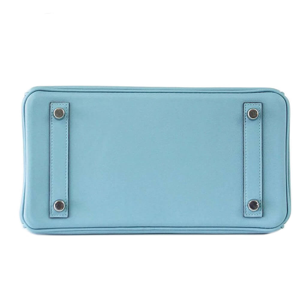 Hermès Birkin 25 Bag Bleu Saint Cyr