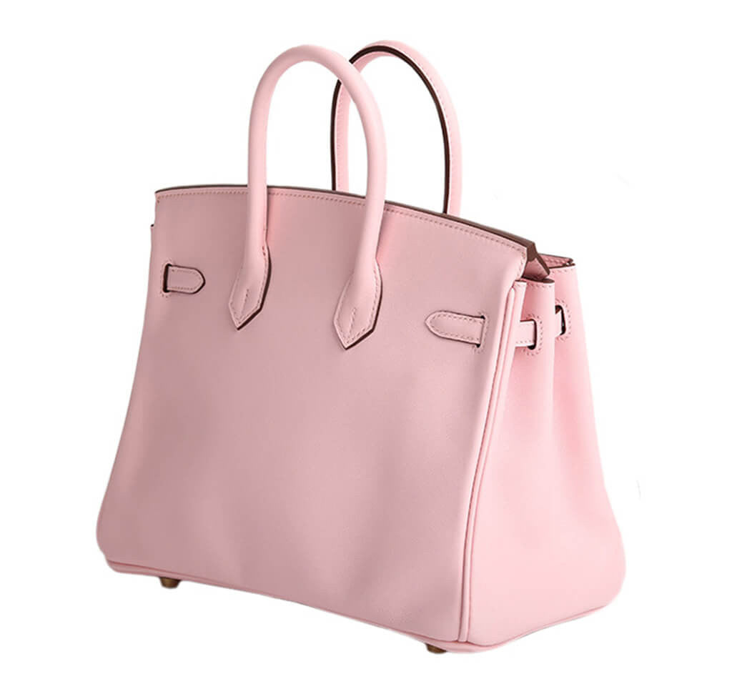 Hermès Birkin 25 Bag Rose Sakura Gold Hardware
