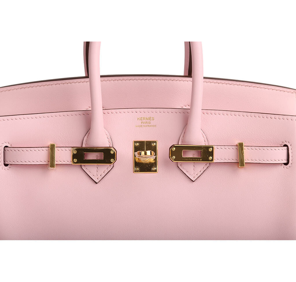 Hermès Birkin 25 Bag Rose Sakura Gold Hardware