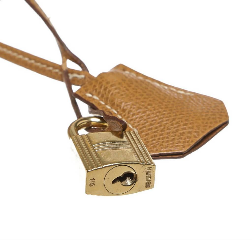 Hermès Kelly 28 Gold Epsom Bag GHW