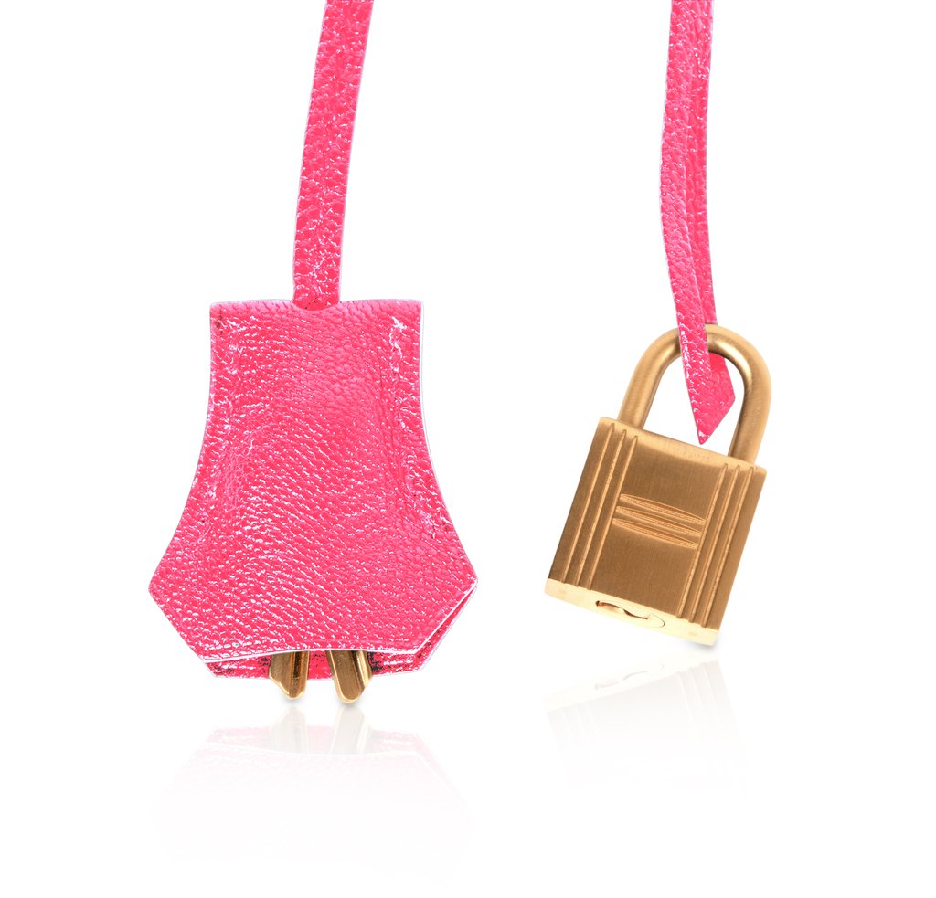 Hermès Birkin 30 Rose Lipstick Noir HSS