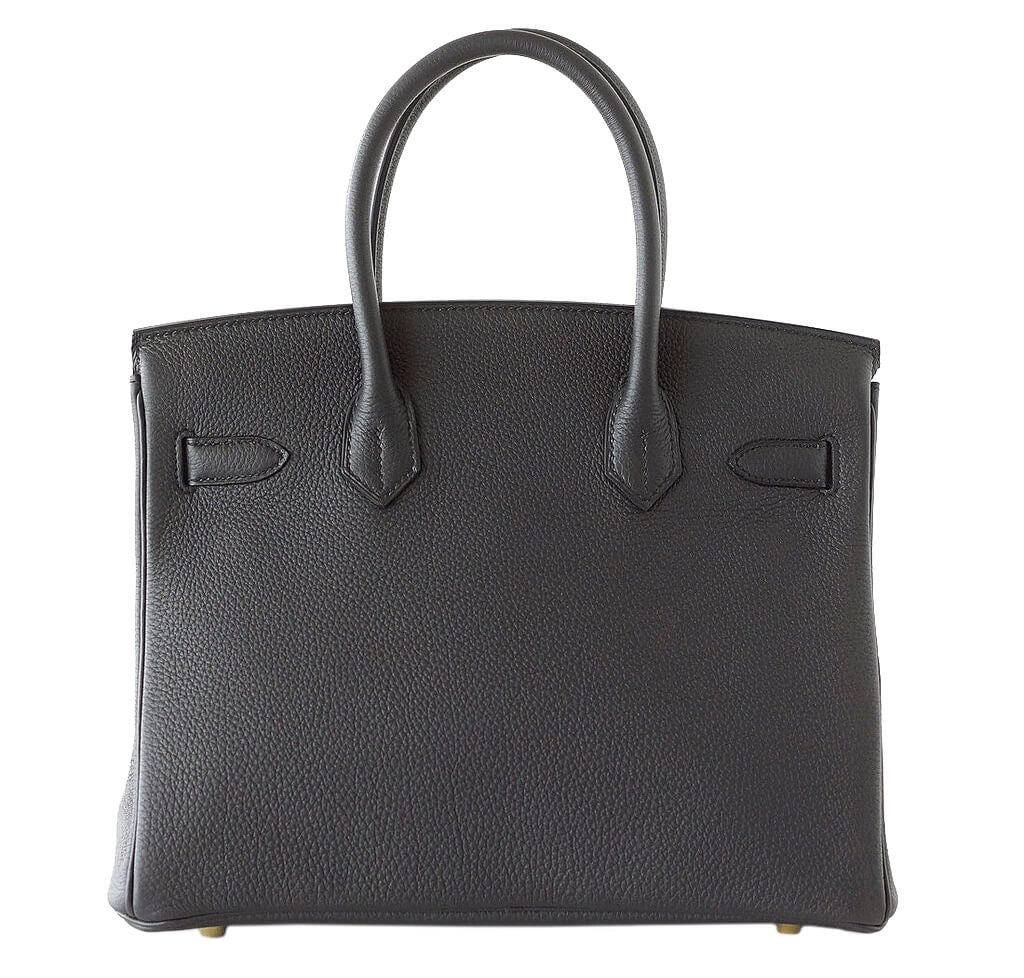 Hermès Birkin 30 Plomb Togo Bag Gold Hardware