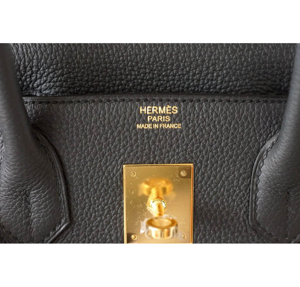 Hermès Birkin 30 Plomb Togo Bag Gold Hardware