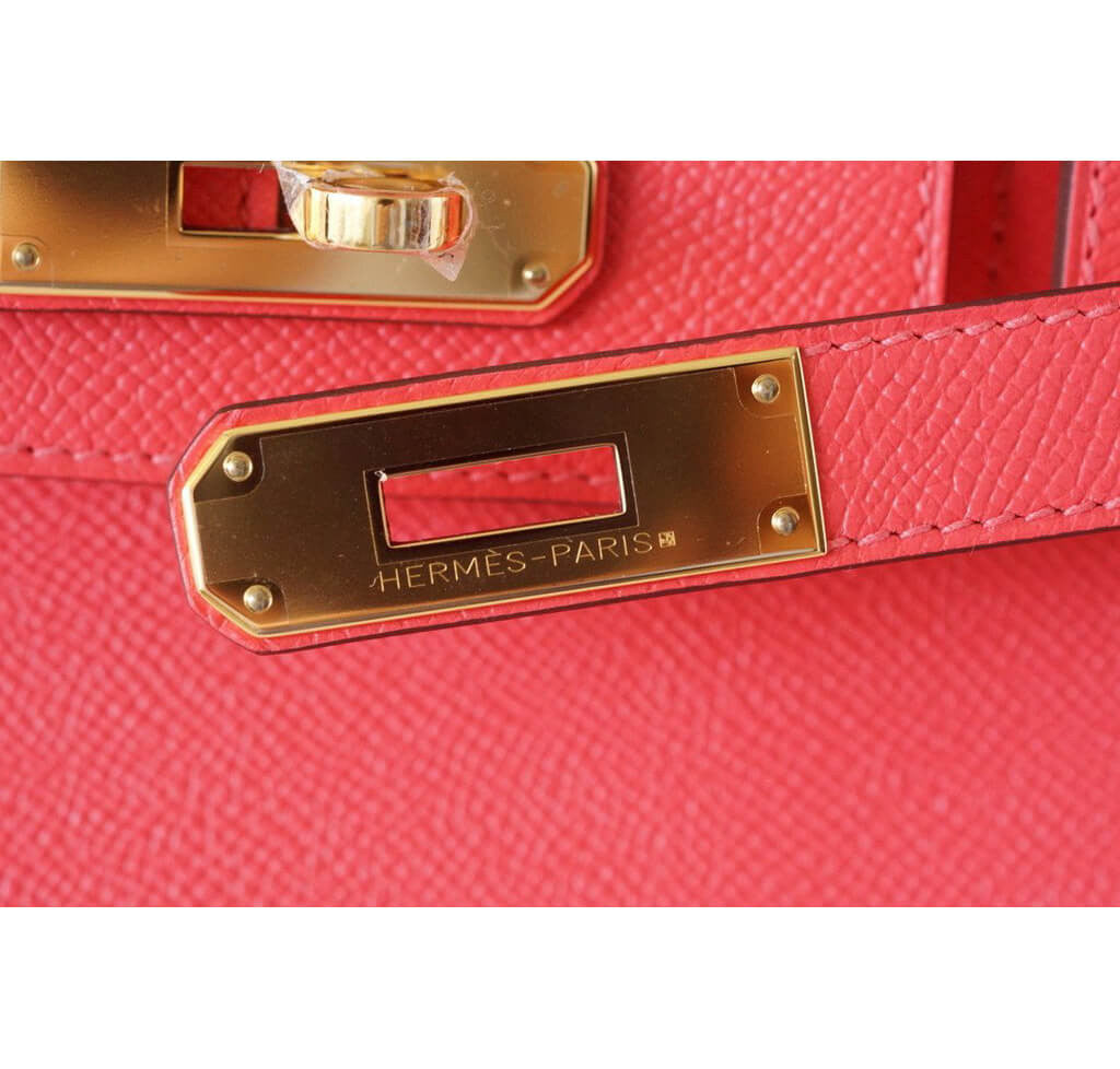 Hermès Birkin 30 Bag Rose Jaipur Gold Hardware