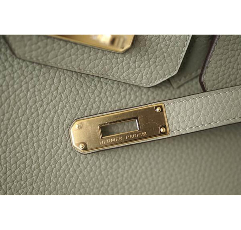 Hermès Birkin 30 Bag Sage Clemence Leather