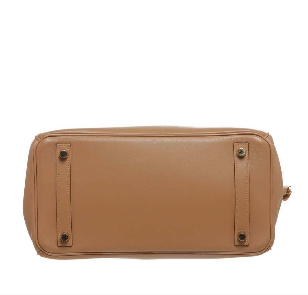 Hermès Birkin 30 Tan Bag Swift Leather