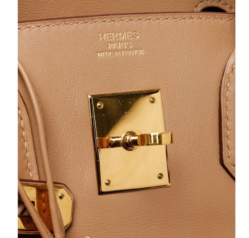 Hermès Birkin 30 Tan Bag Swift Leather
