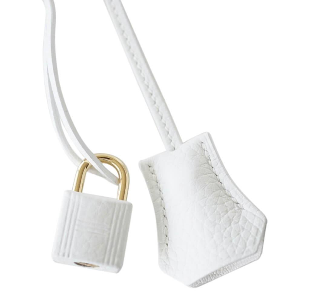Hermès Birkin 30 White Bag GHW