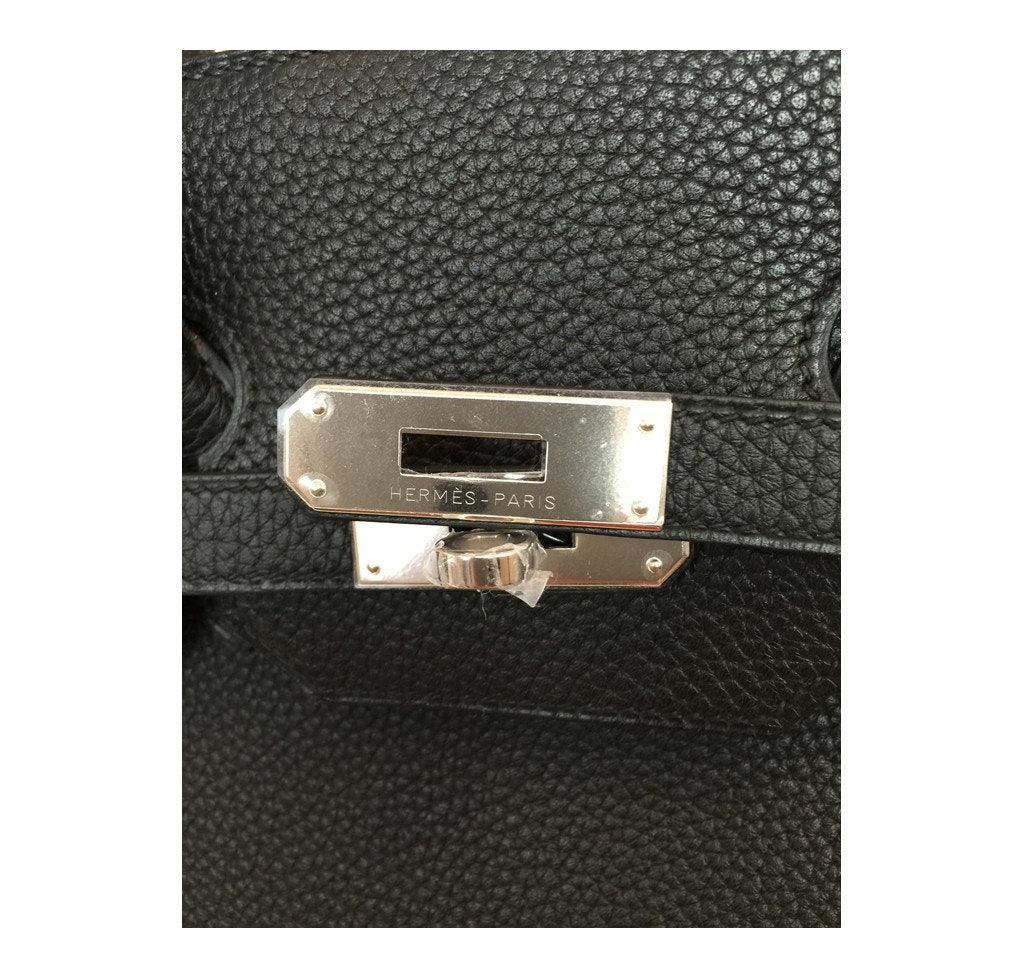 Hermès Birkin 35 Black Togo Bag PHW