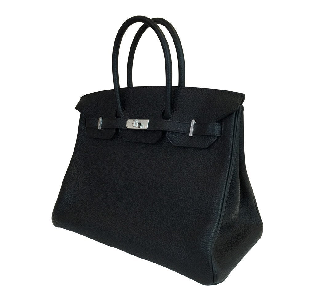 Hermès Birkin 35 Black Togo Bag PHW