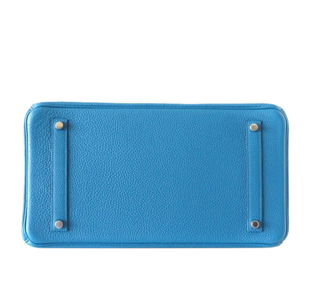 Hermès Birkin 35 Bag Blue Izmir Palladium Hardware