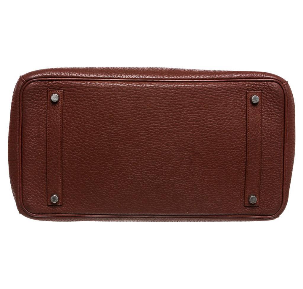 Hermès Birkin 35 Brown Togo Bag PHW