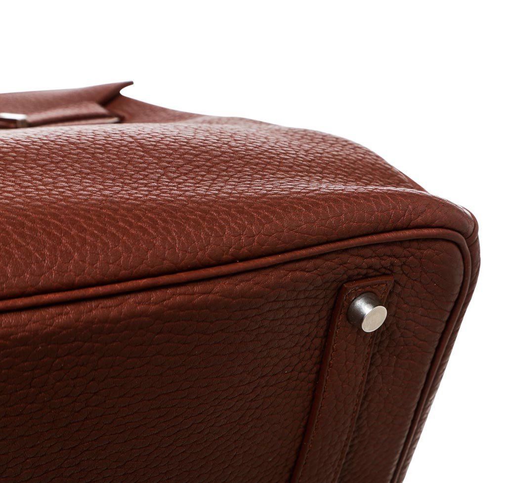 Hermès Birkin 35 Brown Togo Bag PHW