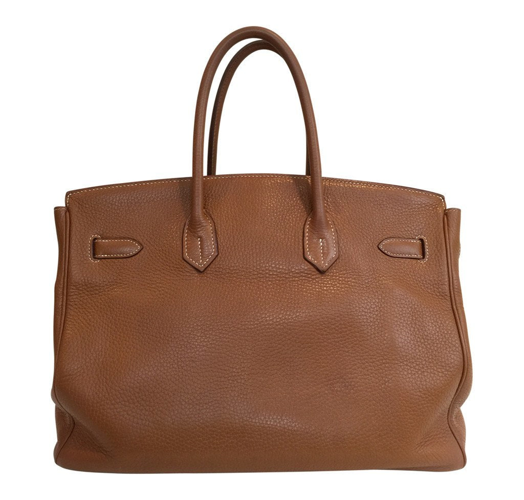 Hermès Birkin 35 Gold Togo Bag PHW
