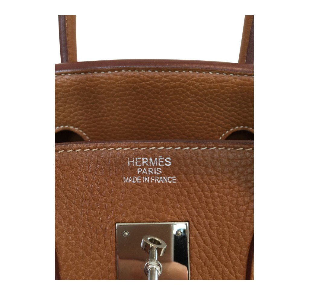 Hermès Birkin 35 Gold Togo Bag PHW