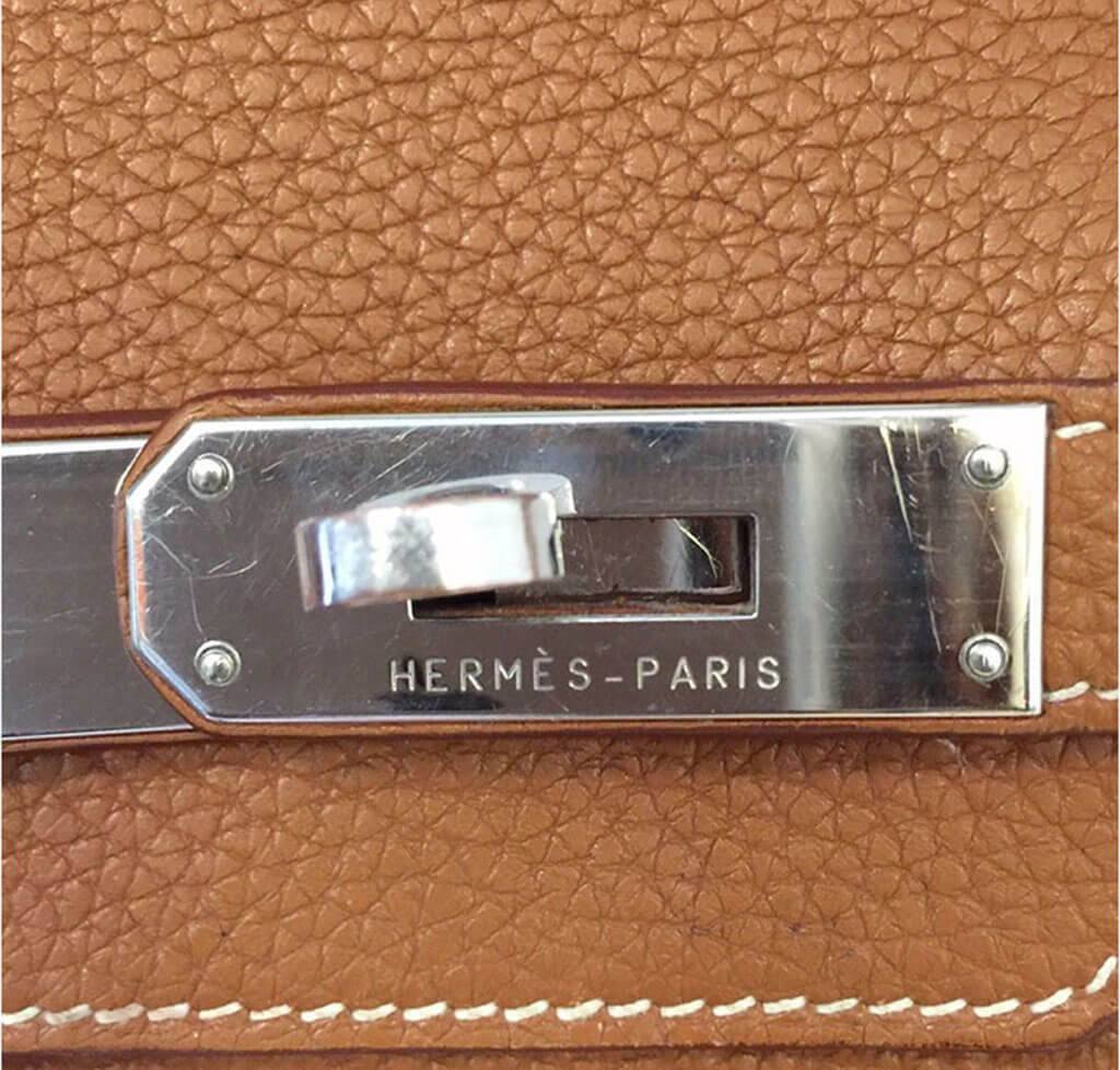 Hermès Birkin 35 Gold Bag PHW
