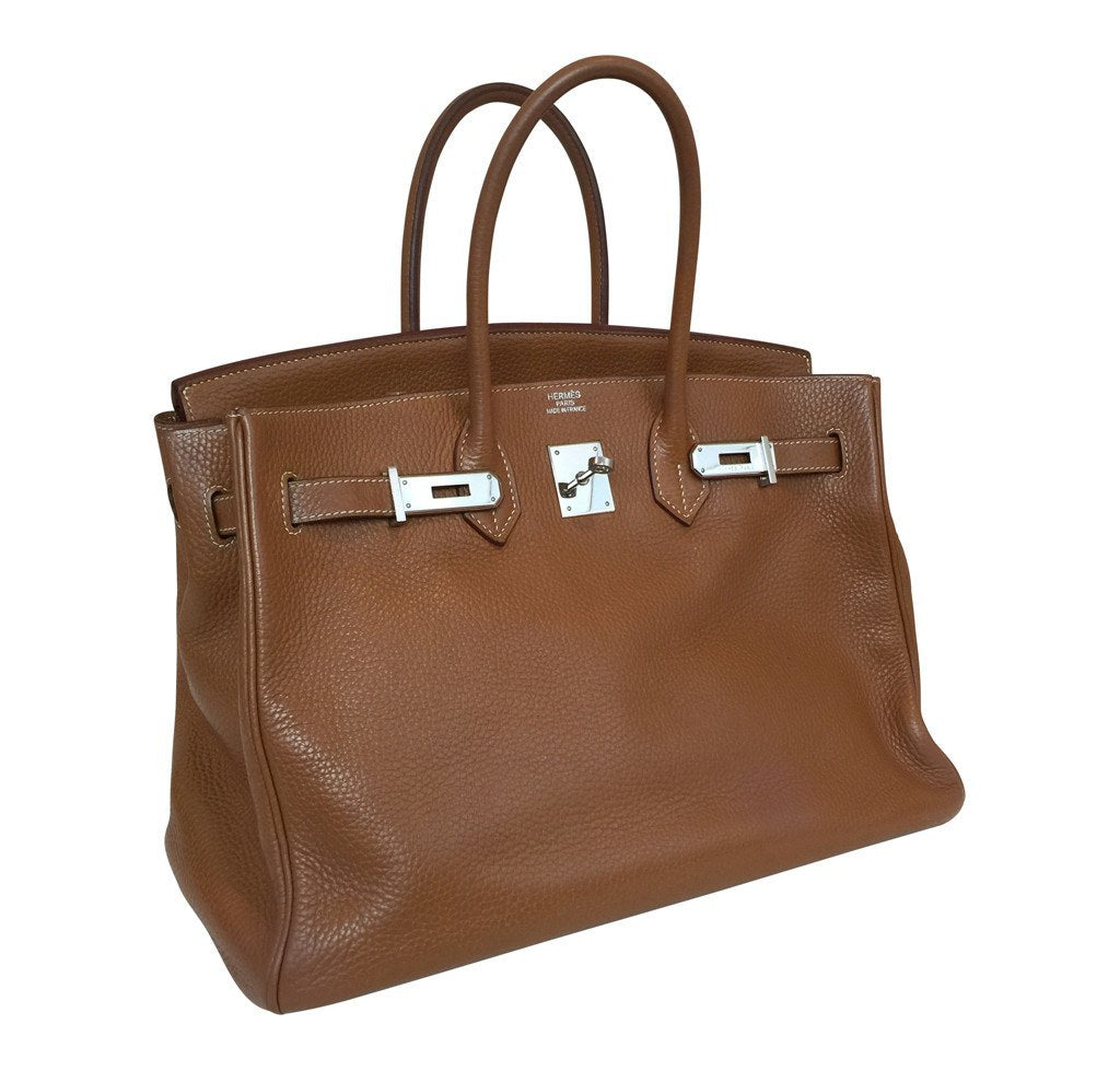 Hermès Birkin 35 Gold Togo Bag PHW