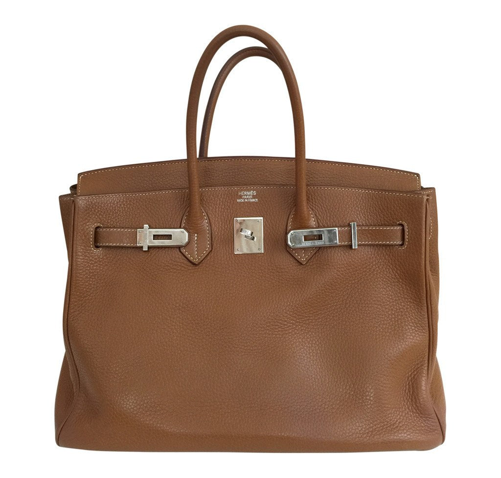 Hermès Birkin 35 Gold Togo Bag PHW