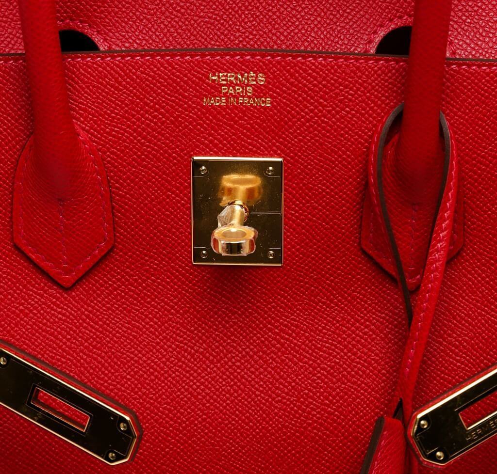 Hermès Birkin 35 Rouge Casaque Red Bag GHW