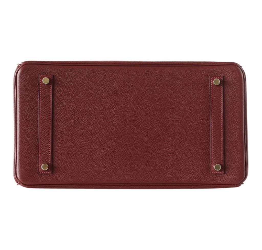 Hermès Contour Birkin 35 Rouge H Limited Edition Bag