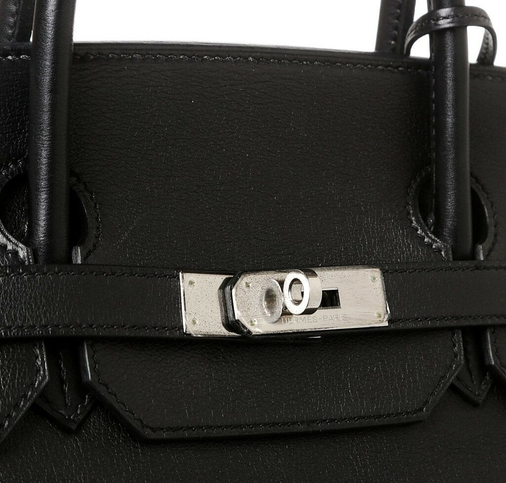 Hermès Birkin 40 Noir Bag PHW