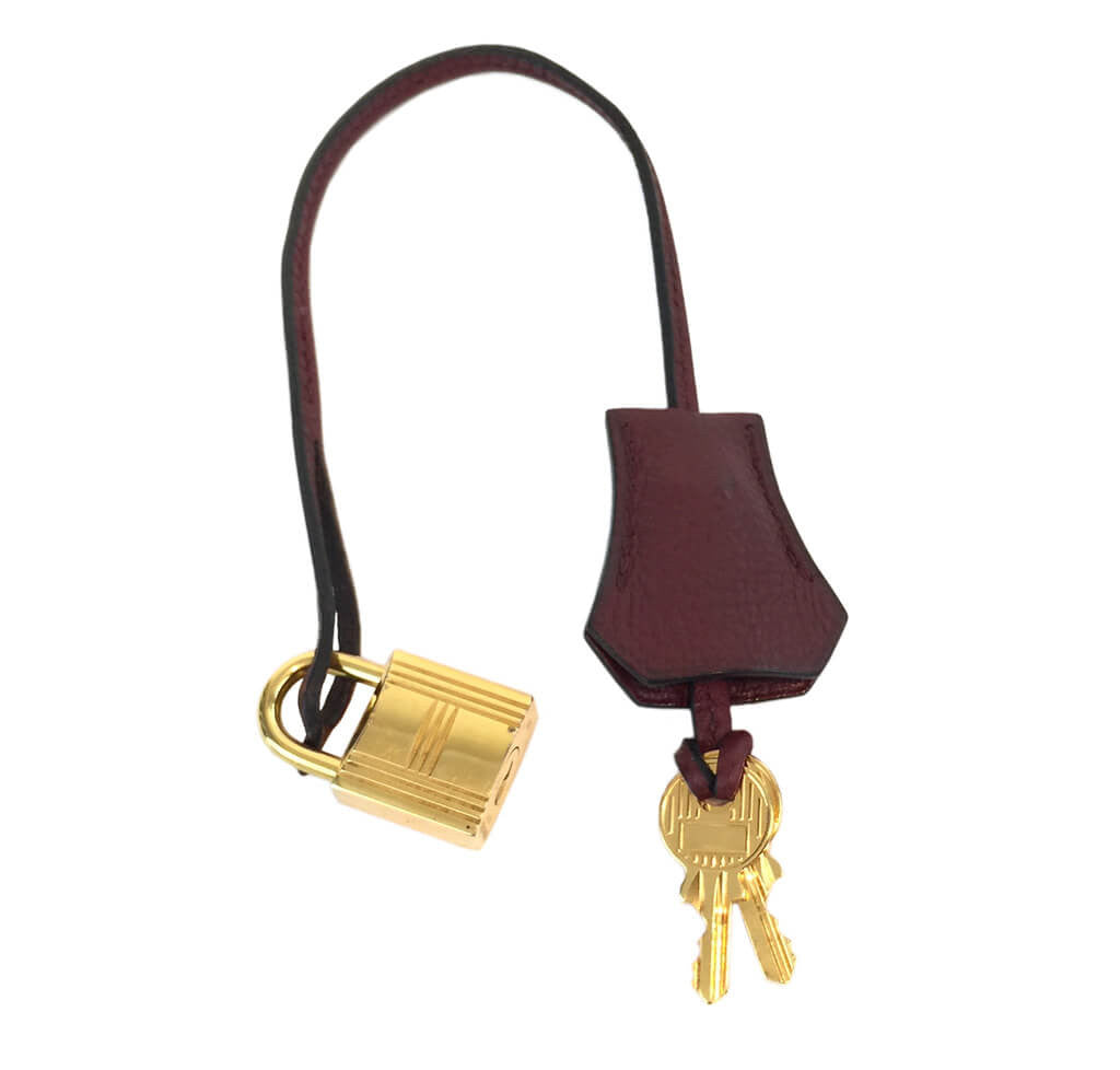 Hermès Rouge H Togo Birkin Bag 40