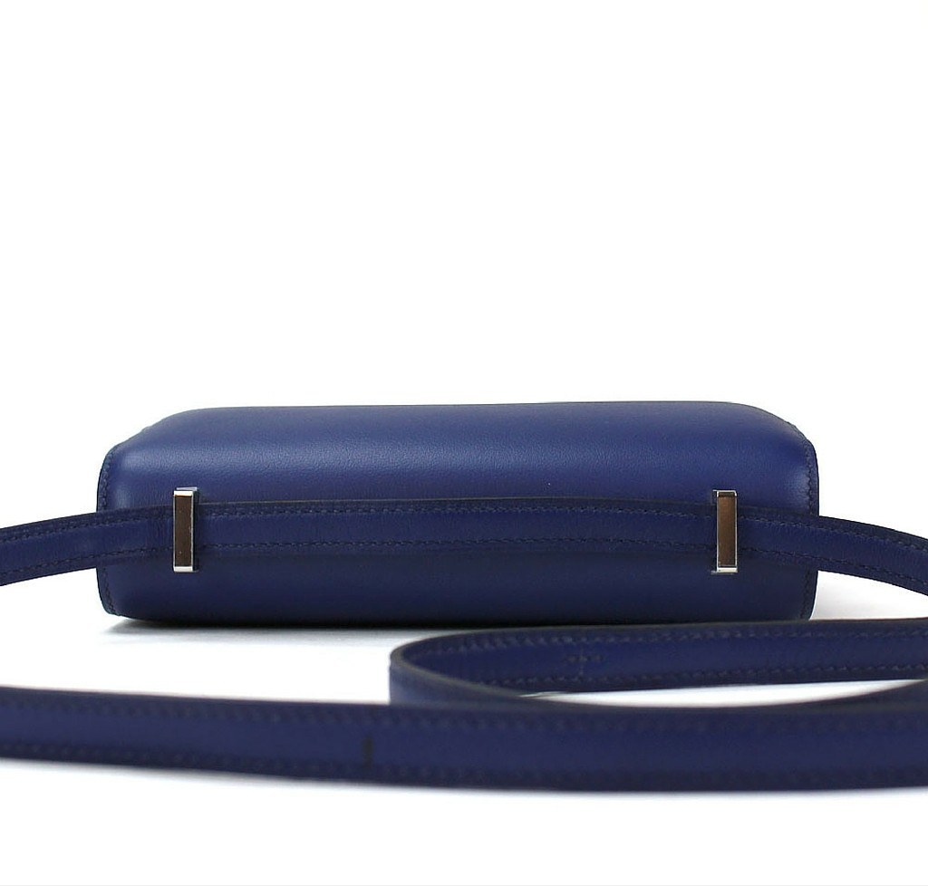Hermès Constance 18 Blue Izmir Bag PHW