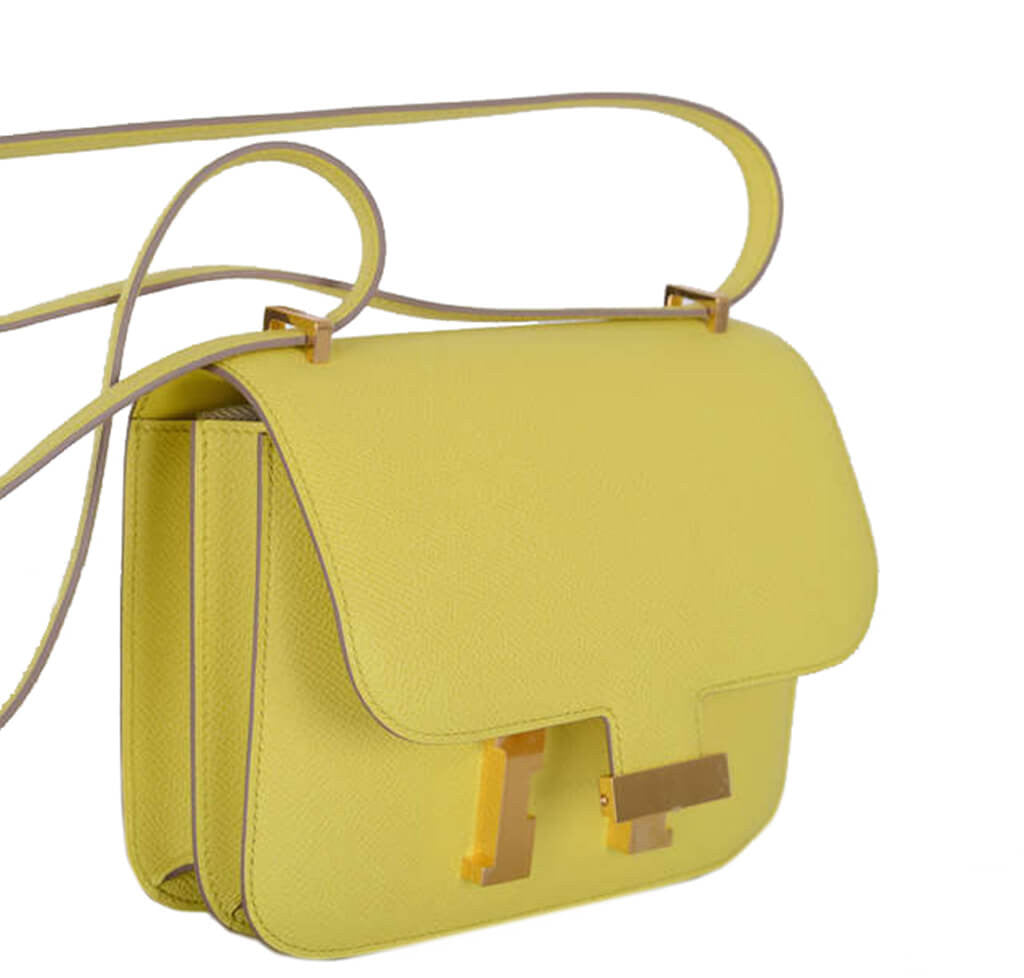 Hermès Constance 18 Bag Souffre Epsom