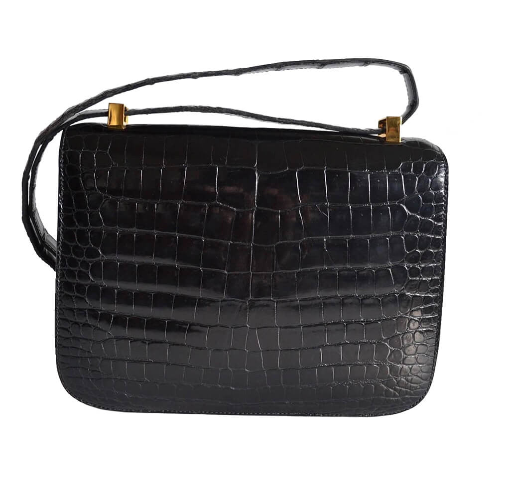 Hermès Constance 23 Vintage Bag Black