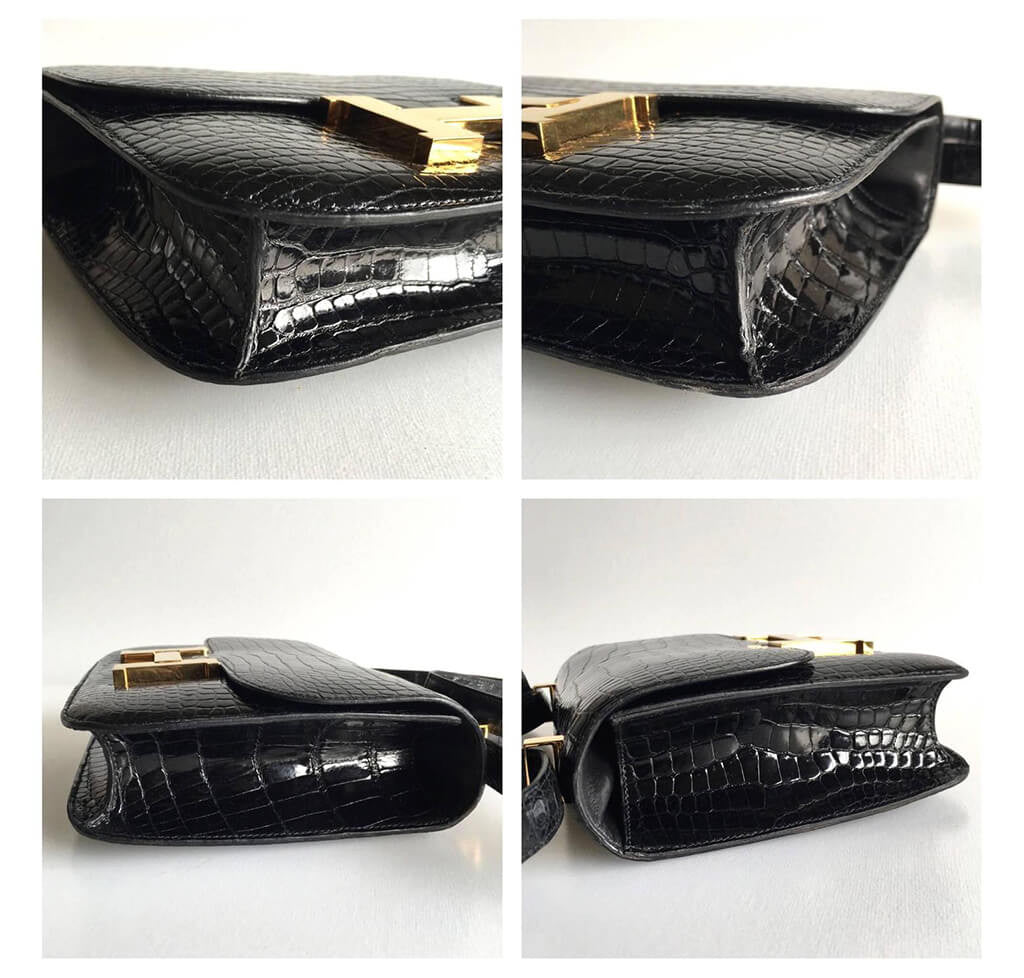 Hermès Constance 23 Vintage Bag Black