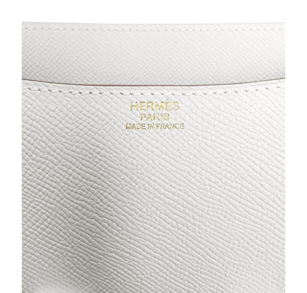 Hermès Constance 24 Bag Craie Gold Hardware