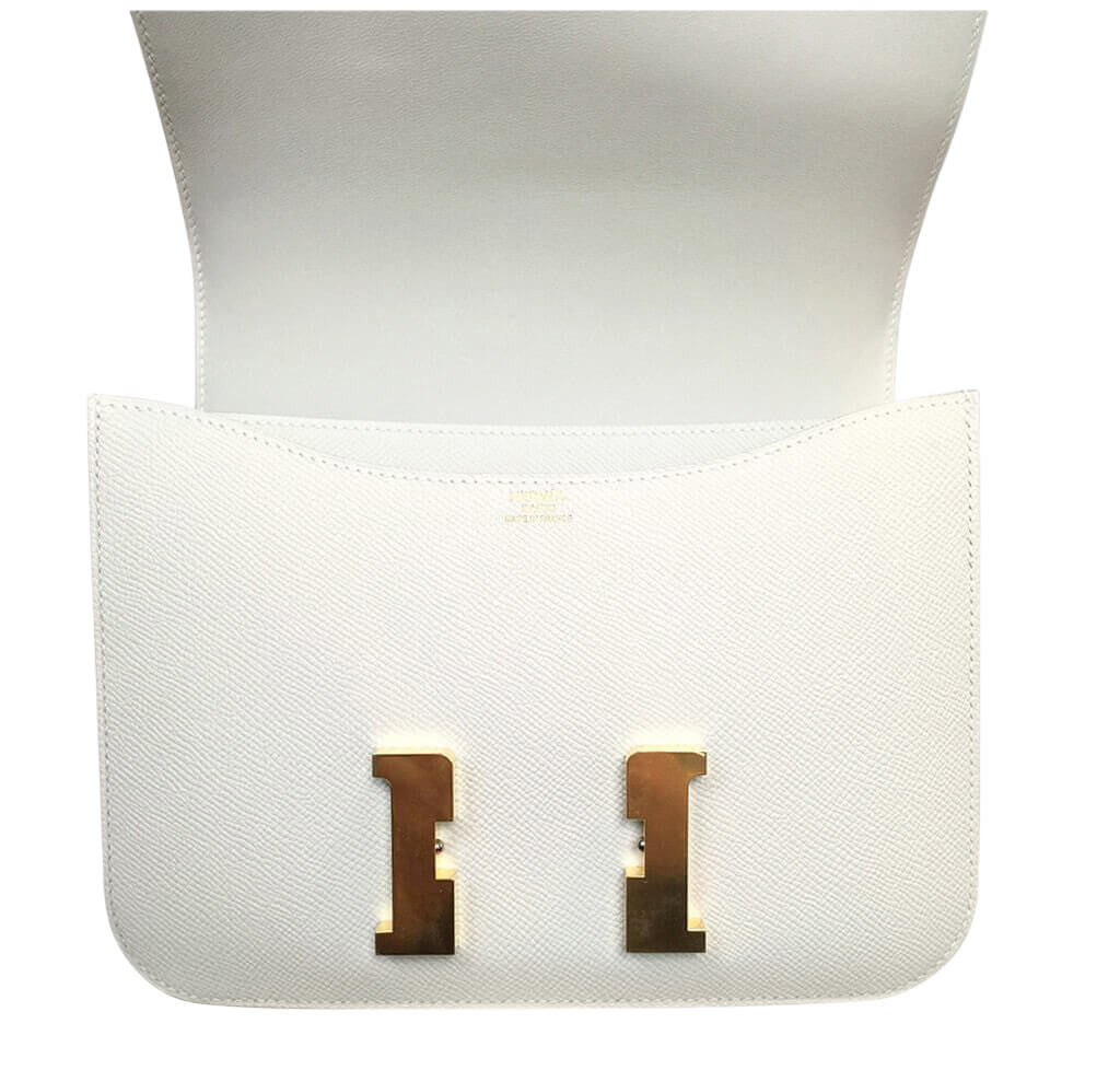 Hermès Constance 24 Bag Craie Gold Hardware