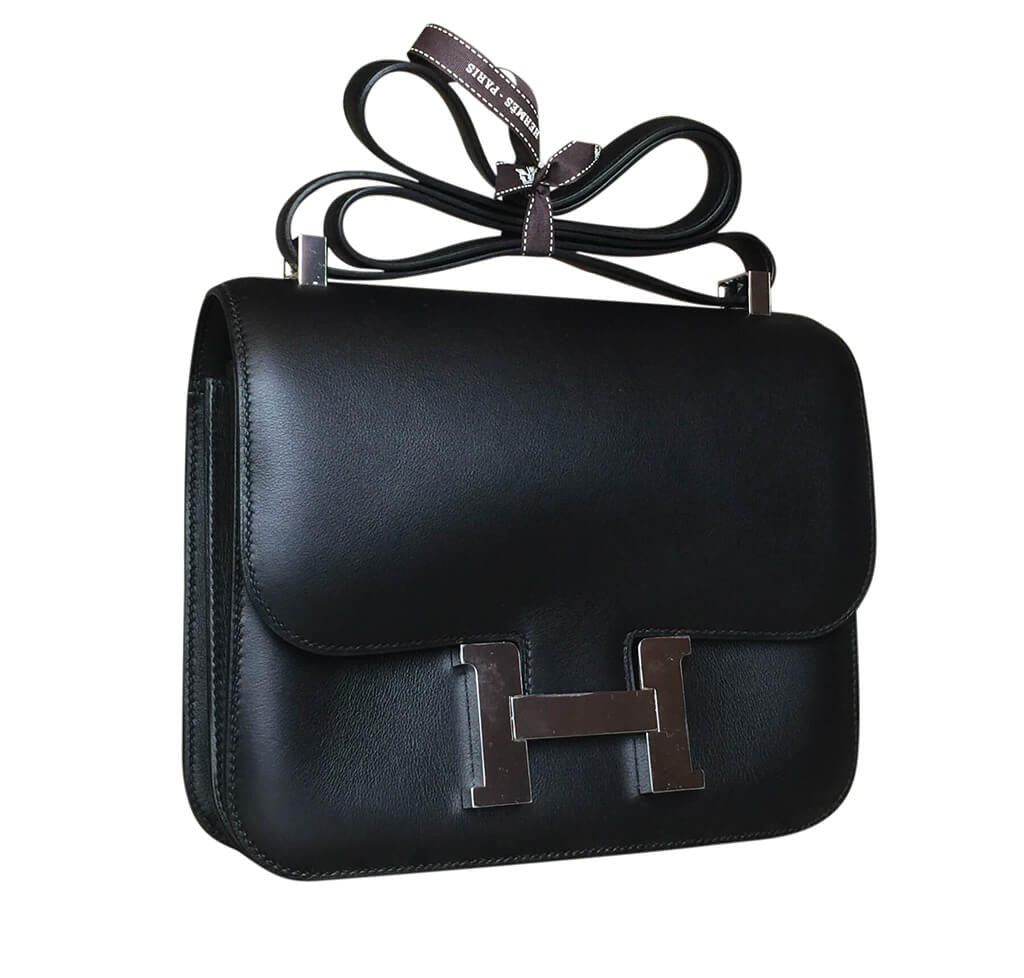 Hermès Constance 24 Bag Black Swift