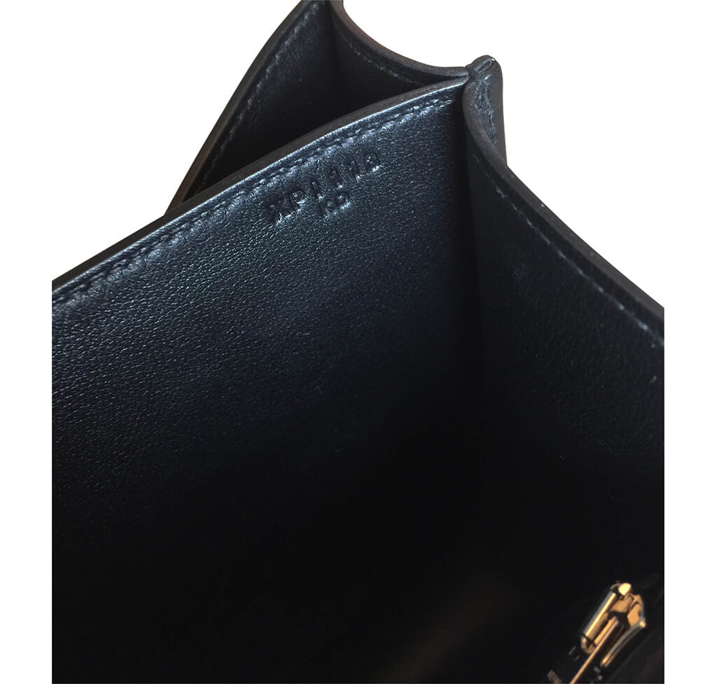 Hermès Constance 24 Bag Black Swift