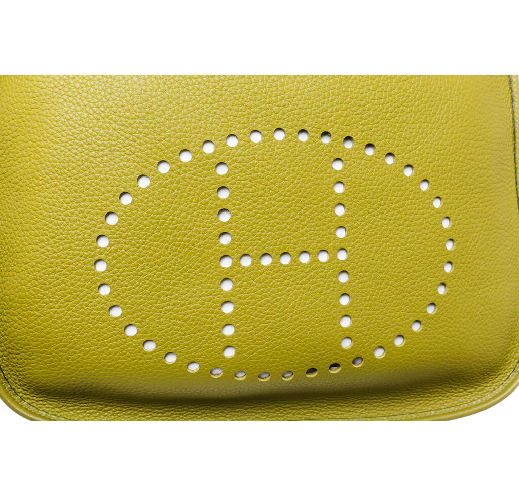 Hermès Evelyne I Bag Chartreuse Clemence