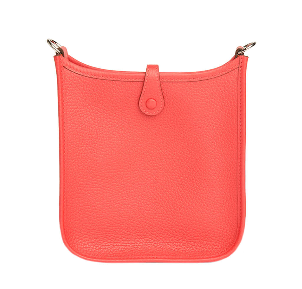 Hermès Evelyne Mini TPM Rouge Pivoine