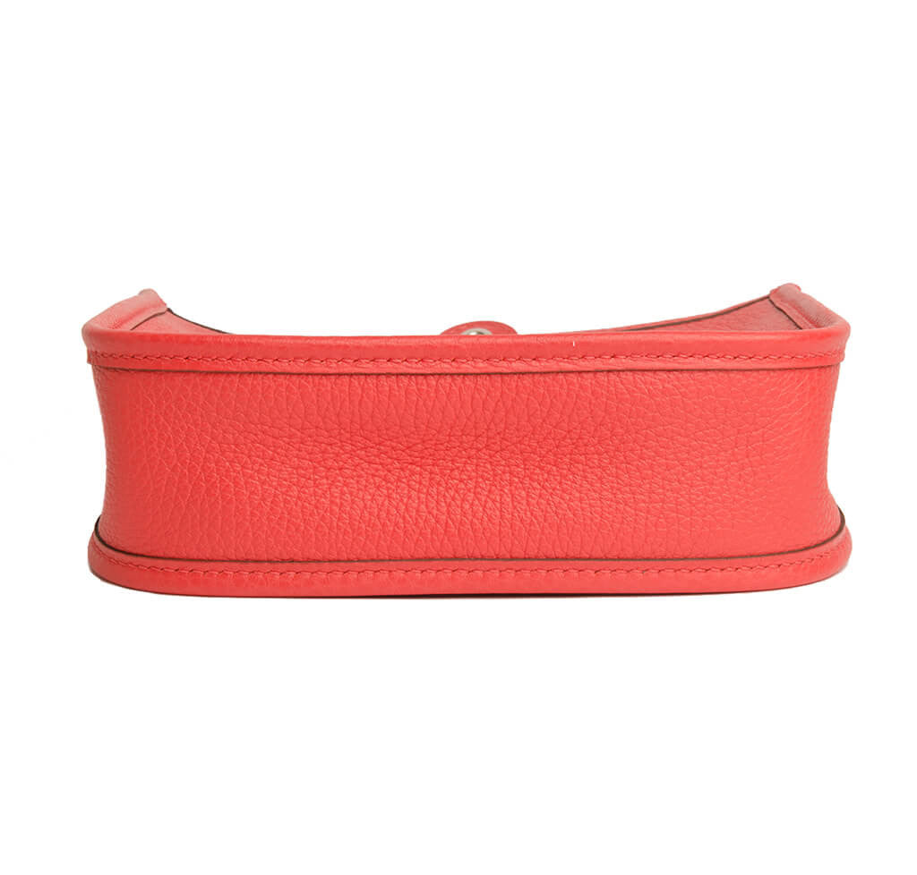 Hermès Evelyne Mini TPM Rouge Pivoine