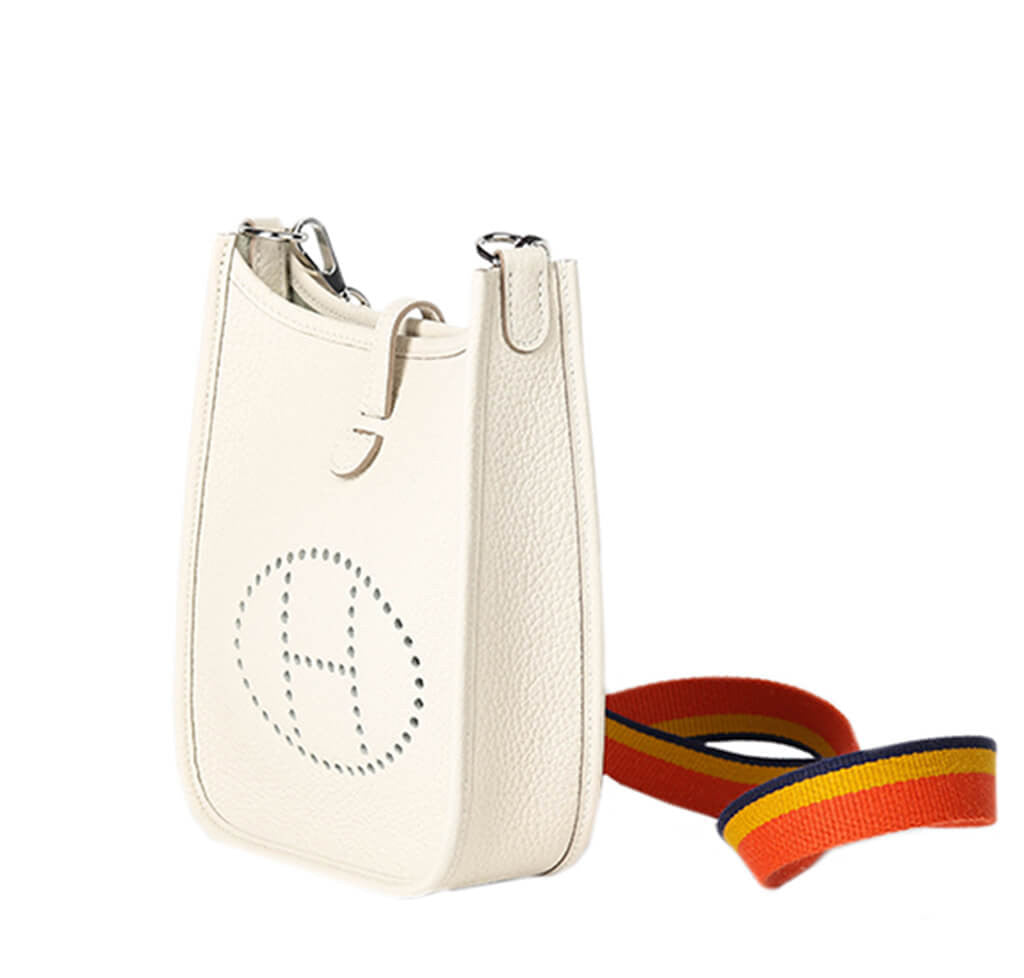 Hermès Evelyne TPM Bag Craie Togo Leather