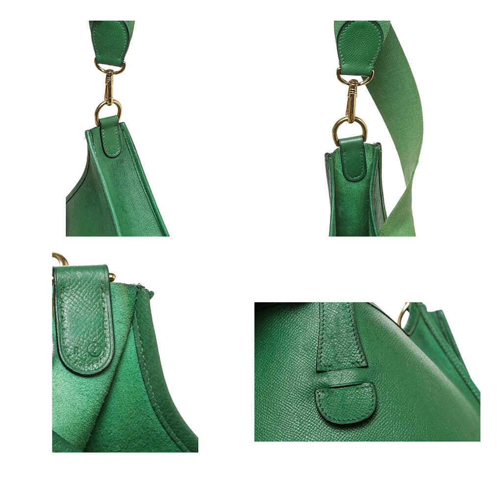 Hermès Evelyne I Bag Green Epsom
