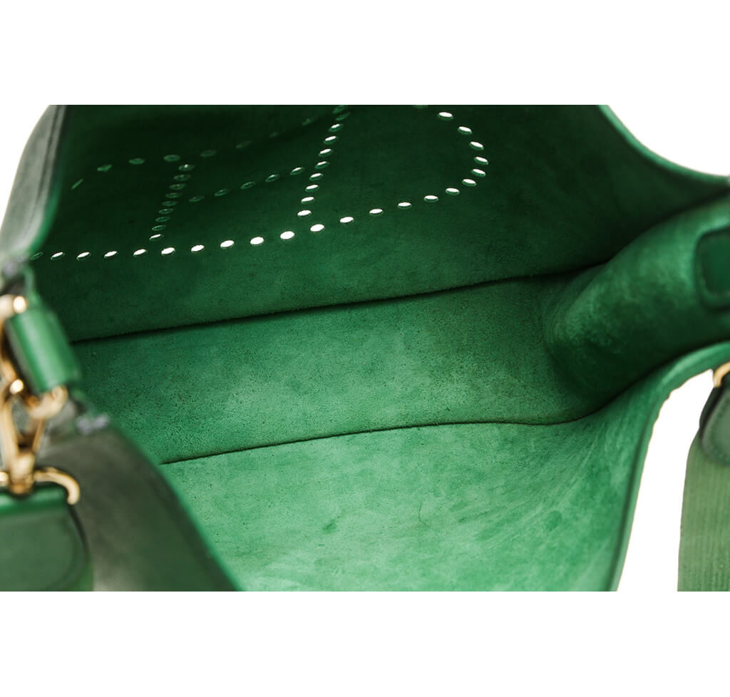 Hermès Evelyne I Bag Green Epsom